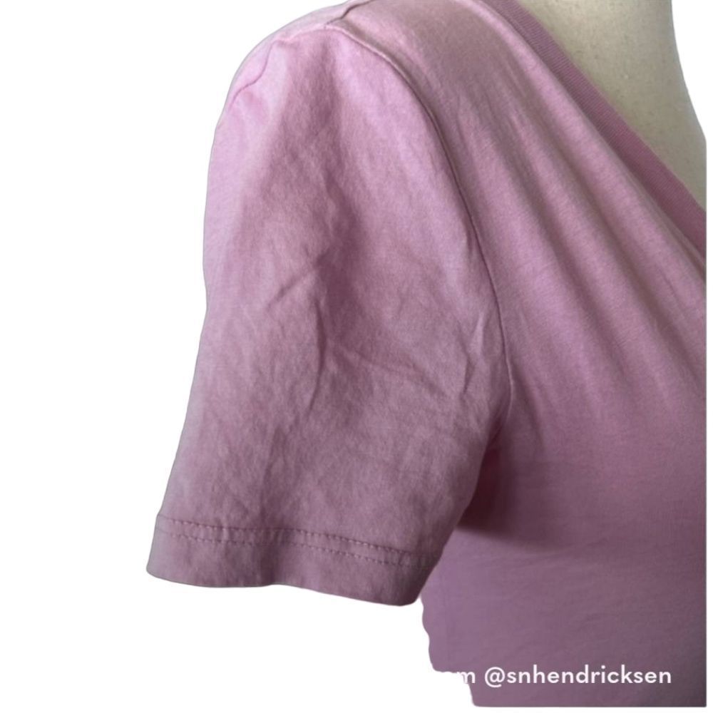 n:PHILANTHROPY Honey V-Neck Bodysuit in Pink Lavender, Size Small - Picture 4 of 8